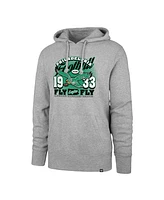 '47 Brand Men's Gray Philadelphia Eagles Regional Headline Pullover Hoodie