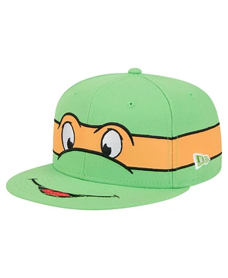 New Era Men's Green Teenage Mutant Ninja Turtles Michelangelo 9Fifty Snapback Hat