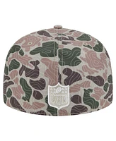 New Era Men's Camo Miami Dolphins Geo 59FIFTY Fitted Hat