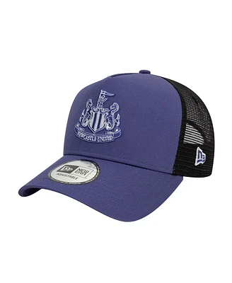 New Era Men's Blue Newcastle United Trucker Adjustable Hat