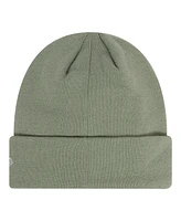 New Era Men's Olive Manchester United Seasonal Cuffed Knit Hat