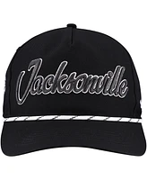 '47 Brand Men's Black Jacksonville Jaguars Overhand Speckle Hitch Adjustable Hat