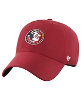 '47 Brand Men's Garnet Florida State Seminoles Clean Up brrr Adjustable Hat