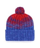 '47 Brand Men's Royal Chicago Cubs Cascade Cuffed with Pom Knit Hat