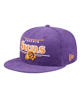 New Era Men's Purple Phoenix Suns Throwback Display Corduroy 9FIFTY Snapback Hat