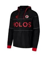 Charly Men's Black Club Tijuana 2024/25 Outdoor Full-Zip Hoodie Jacket