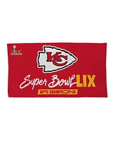 Wincraft Kansas City Chiefs 2024 Afc Champions Locker Room 22" x 42" Double-Sided Celebration Towel