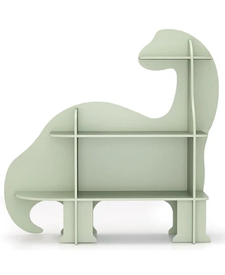 3-Tier Dinosaur Kids Bookshelf for Children, Perfect for Storing Books and Toys in a Fun Design