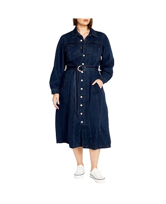 Plus Lady Oaklyn Dress