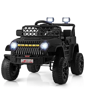 12V Kids Ride on Truck Car with Parental Remote and Music Player