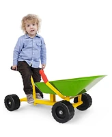 Kids Ride-On Sand Dumper with 4 Wheels Durable and Fun Toy for Outdoor Play