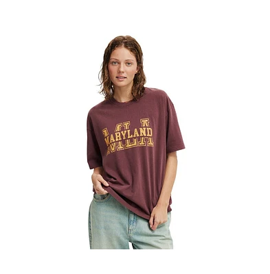 Cotton On Women's The Premium Boxy Graphic Tee