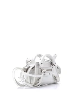 Pre-Owned Balenciaga Super Nano Neo Classic City Bag Embossed Leather