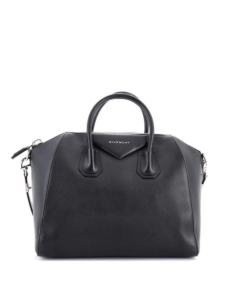 Pre-Owned Givenchy Antigona Bag Leather