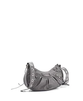 Pre-Owned Balenciaga Xs Le Cagole Giant Studs Shoulder Bag Leather