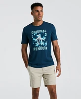 Original Penguin Men's Slim-Fit Floral Box Pete Graphic T-Shirt