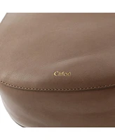 Pre-Owned Chloe Small Kiss Purse Bag Leather