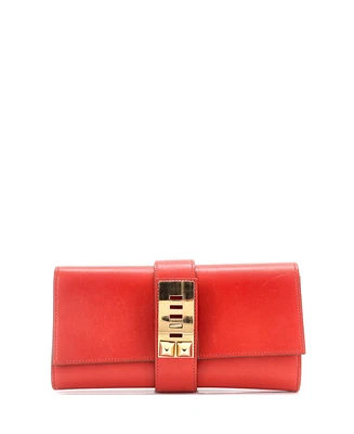 Pre-Owned Hermes 23 Medor Clutch Tadelakt