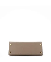 Pre-Owned Hermes Kelly 28 Handbag Grey Epsom with Gold Hardware