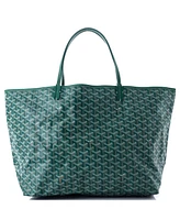 Pre-Owned Goyard Gm Saint Louis Tote Coated Canvas