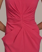 Donna Karan New York Petite Ruched Sheath Dress