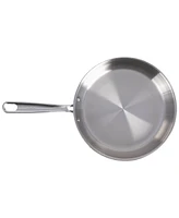 T-Fal Pro Tri-Ply Stainless Steel, 3 Piece Frypan Set