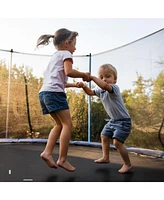 Outdoor Trampoline with Safety Closure Net Secure and Fun Play for Kids in the Backyard