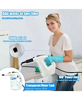 Handheld MultiPurpose Steam Cleaner with 17 Pieces, 350ml Large Capacity Steam Mop Continuous Fill water, Portable Chemical-Free Steamer for Home Use