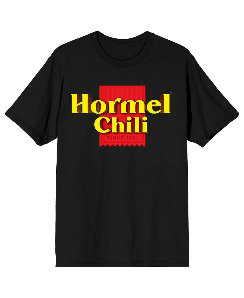 Hormel Foods Men's Chili Since 1891 Black T-Shirt-3XL