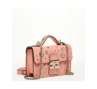 Susu Pink Purse Small Leather Crossbody Bag Women's Handbag