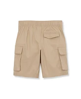 Lands' End Boys Stretch Canvas Cargo Shorts