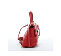 Susu The Linda Red Leather Backpack Purse