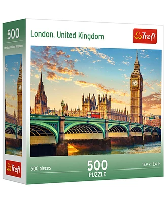 Trefl Red 500 Piece Jigsaw Puzzle - London United Kingdom
