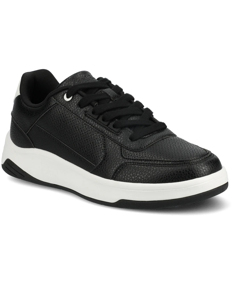Vance Co. Men's Swift Comfort Perforated Low Top Flexible Sneaker