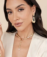 Ettika Molten Drop Earrings