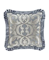 J Queen New York Barocco Embellished Decorative Pillow, 20" x 20"