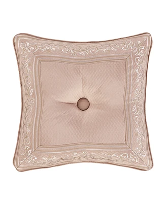 J Queen New York Rosewater Decorative Pillow, 18" x 18"