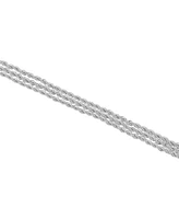 And Now This Triple Twisted Rope Chain Bracelet