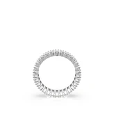 Swarovski Crystal Baguette Cut Radiant Band Ring