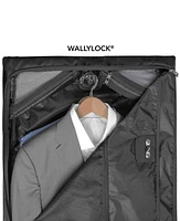 45" Premium Framed Travel Garment Bag with Shoulder Strap and Pockets