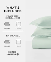 ienjoy Home Double Brushed Solid Duvet Cover Set