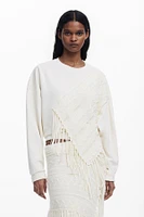 Desigual Women's Fringe sweatshirt