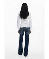 Desigual Women's Embroidered fitted shirt