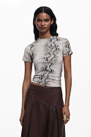 Desigual Women's Animal print T-shirt