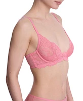 Women's Peony Plunge Lace Unlined Underwire Bra