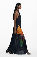 Desigual Women's Printed long dress