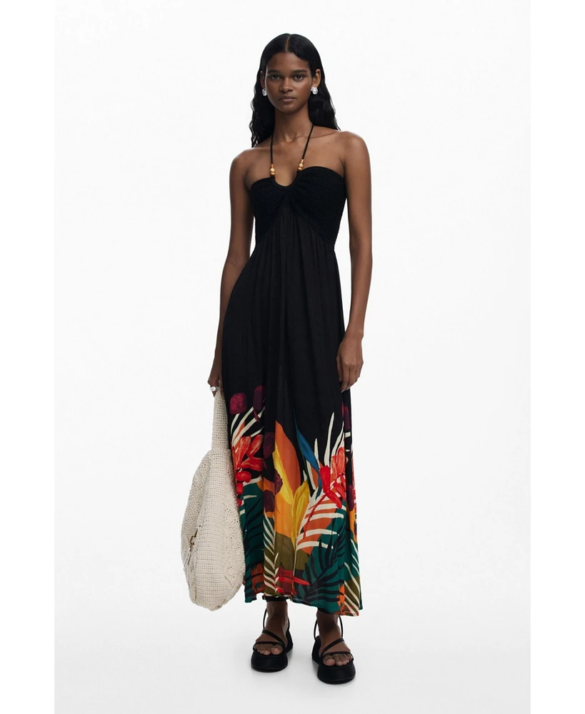 Desigual Women's Tropical maxi dress