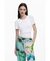 Desigual Women's Floral print trousers