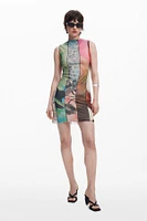 Desigual Women's Panel mini dress
