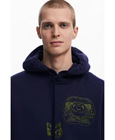 Desigual Men's Tiger embroidered sweatshirt